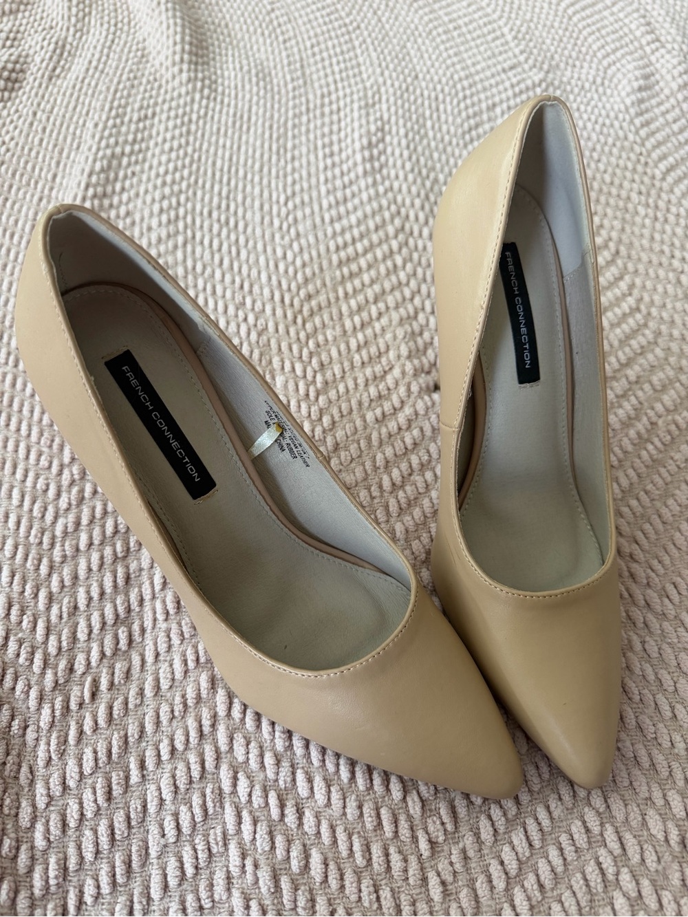 French Connection Nude Pointed-Toe Pumps